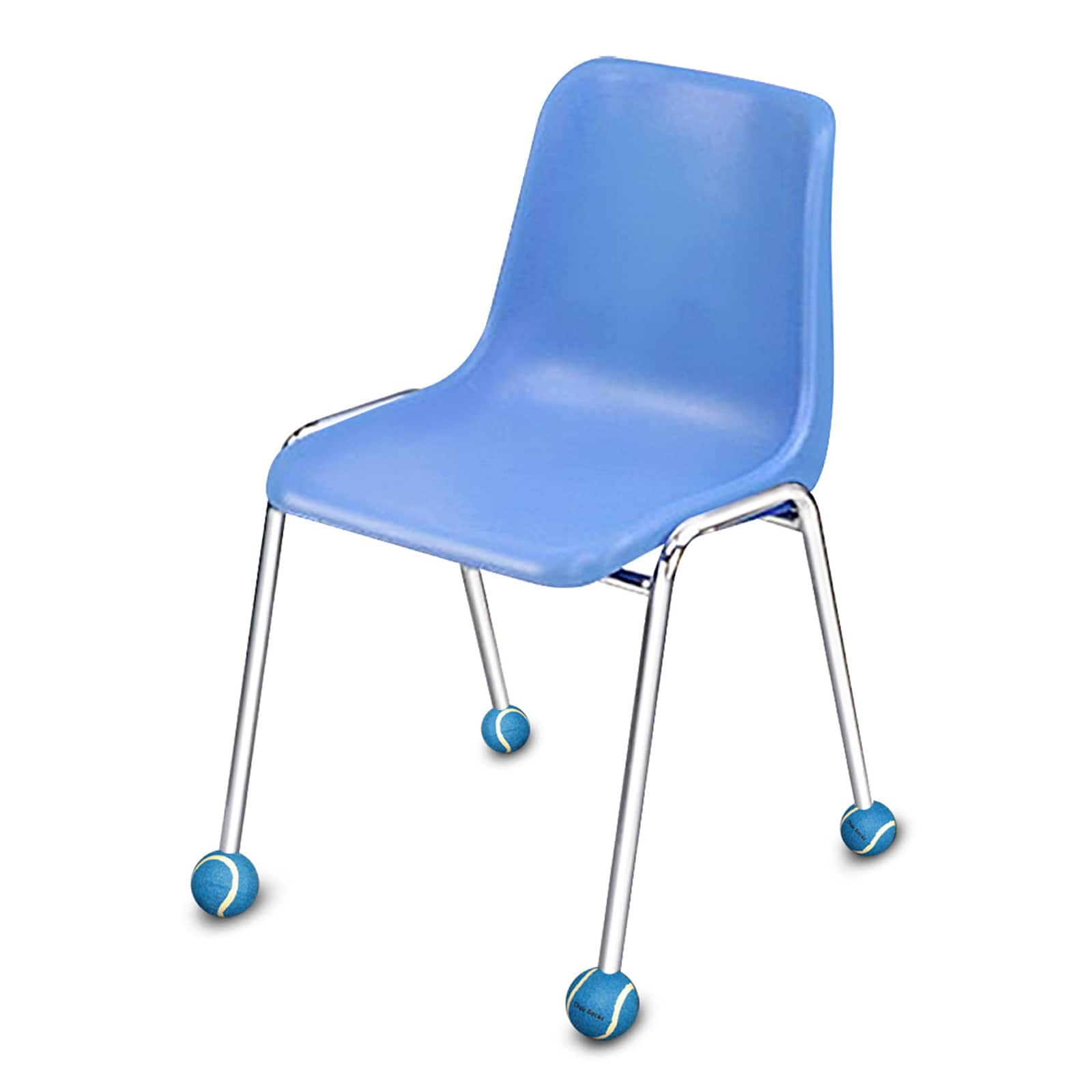 The Pencil Grip&#x2122; Blue Chair Socks, Pack of 144