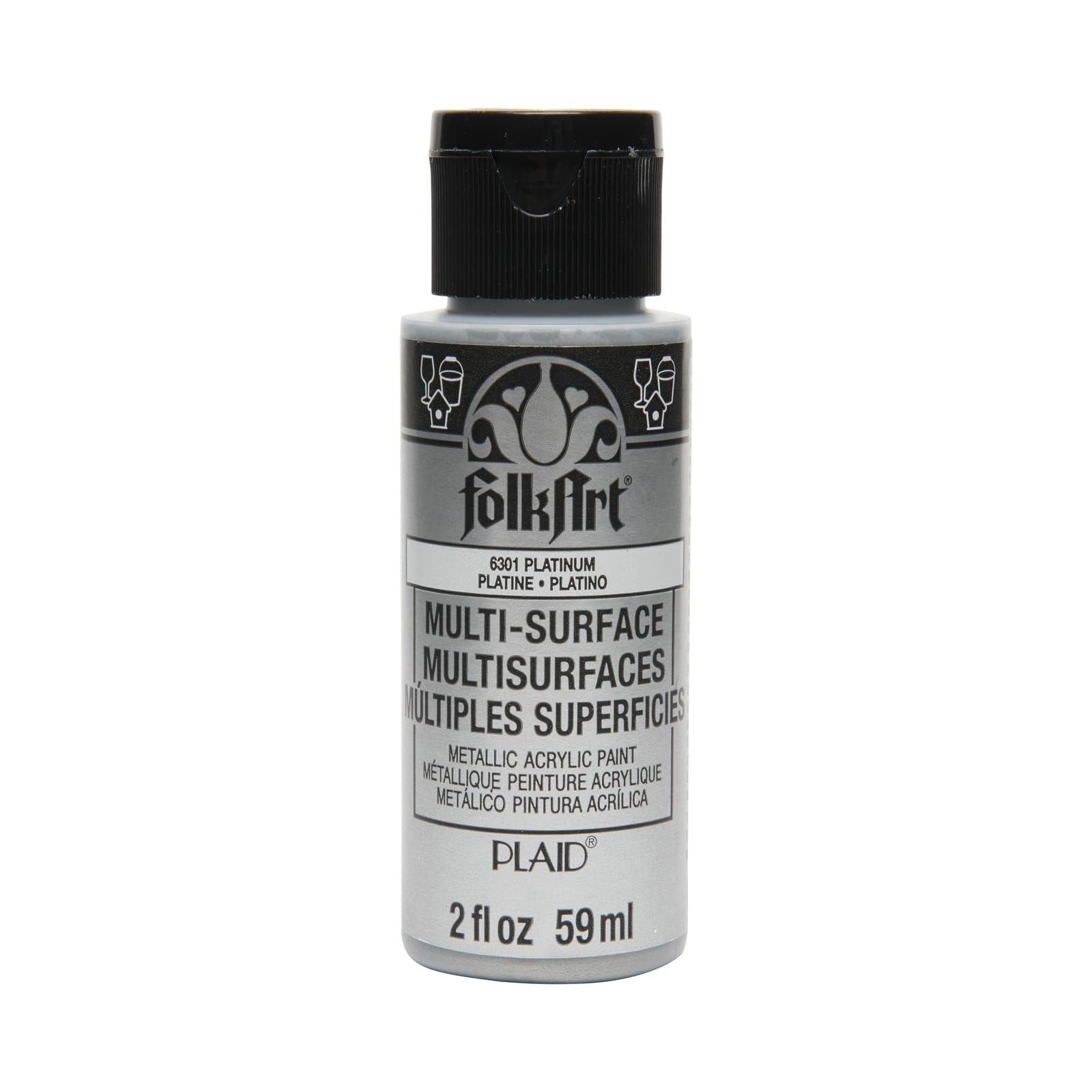12 Pack: FolkArt® Multi-Surface Metallic Acrylic Paint