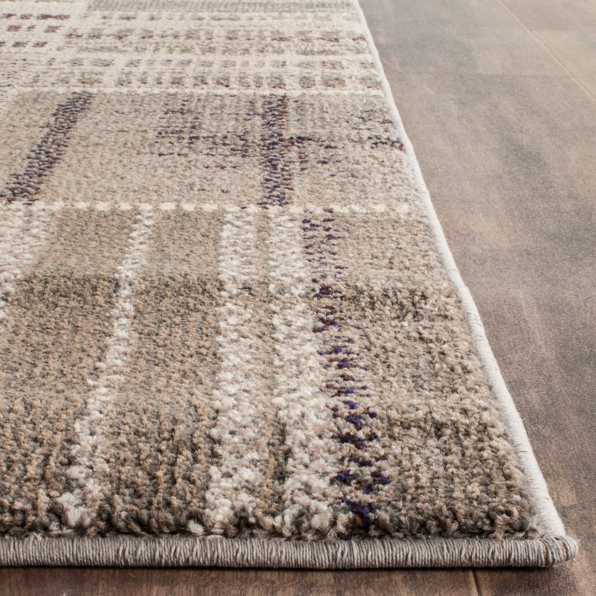 Monaco Block Transitional 4&#x27; X 5&#x27;-7&#x22; Area Rug