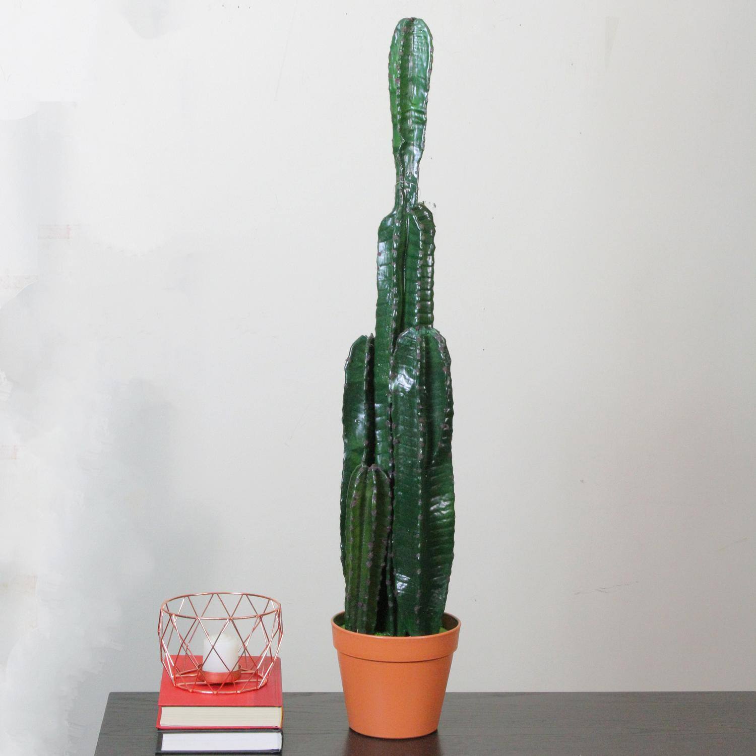 34" Southwestern Style Artificial Potted Cactus