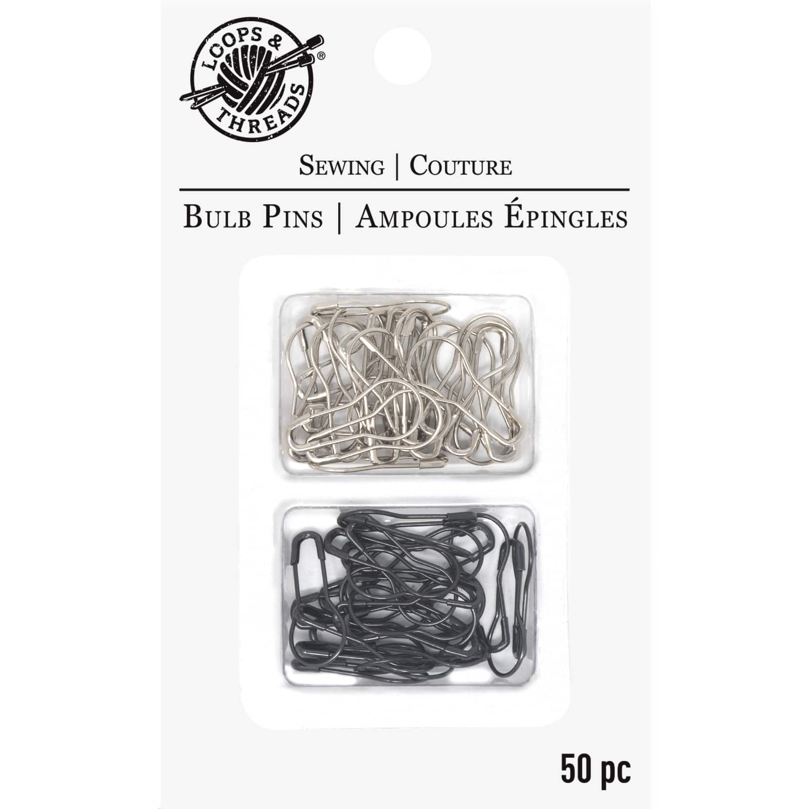 Loops & Threads™ Quilter's Safety Pins, Gold, 2