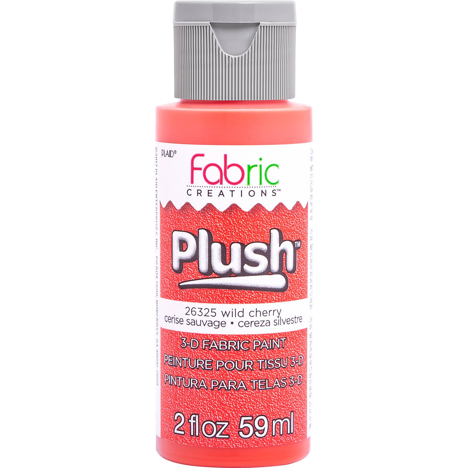 Plaid® Fabric Creations™ Plush™ 3D Fabric Paint