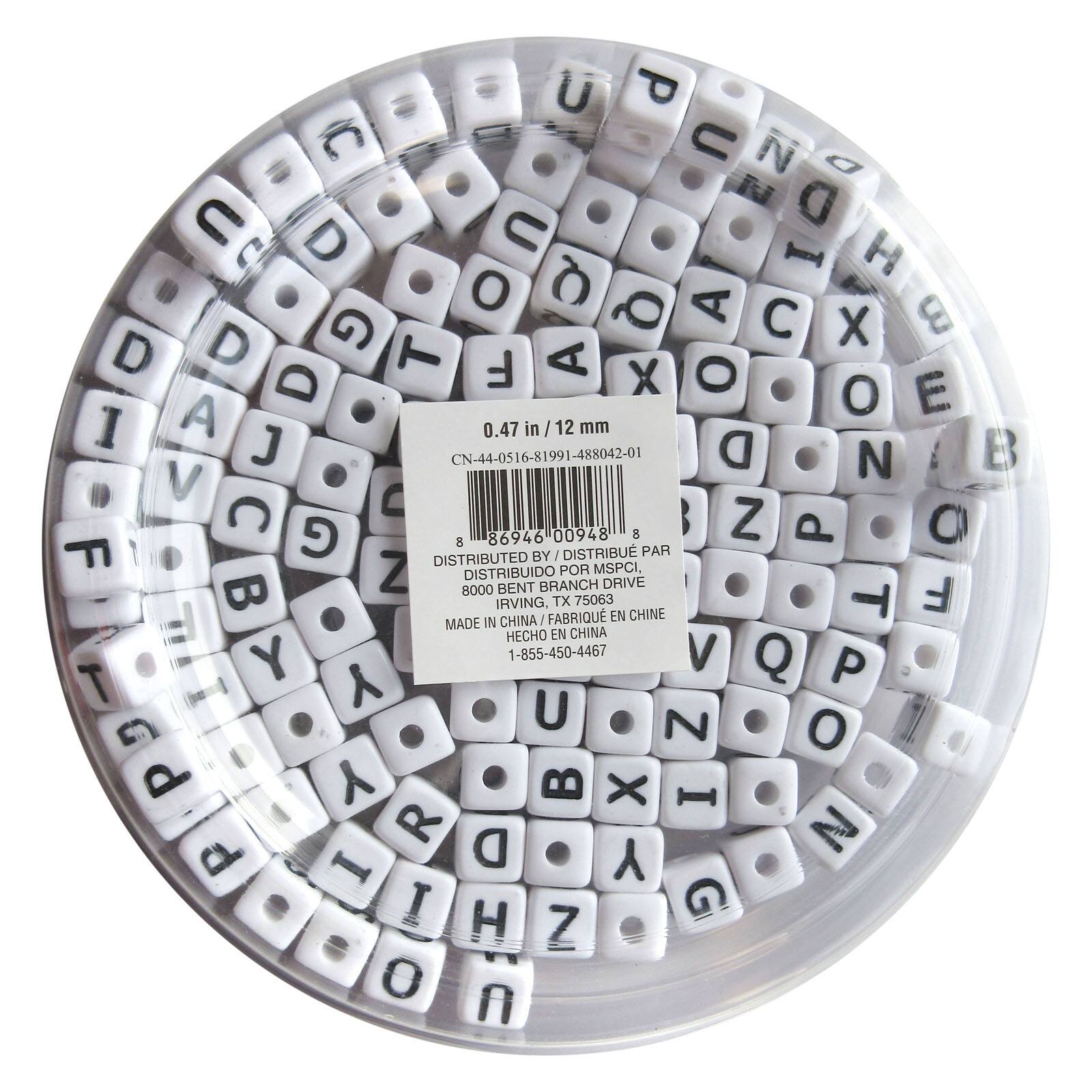 beads alphabet creatology square michaels