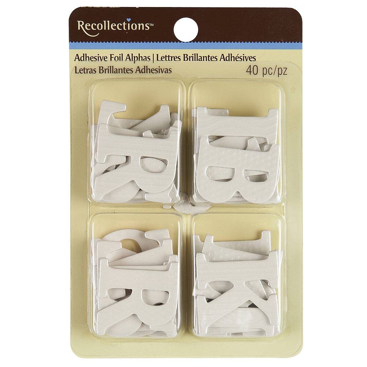 Recollections™ Adhesive Foil Letters