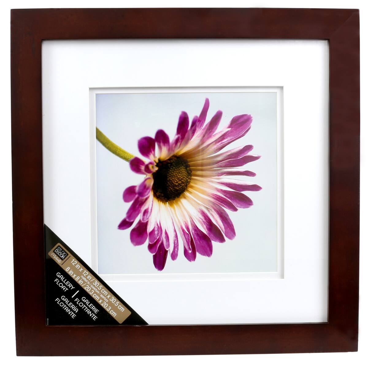 Walnut Gallery Wall Frame with Double Mat by Studio Décor®