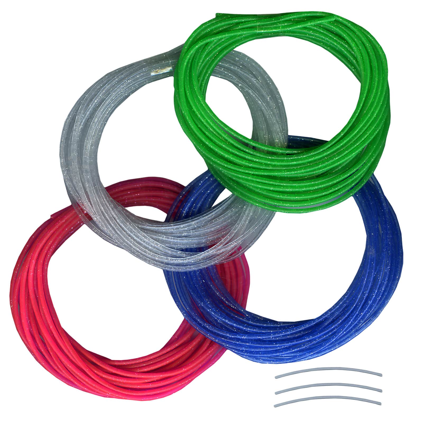 12 Pack: Glitter Pony Bead Lacing by Creatology™