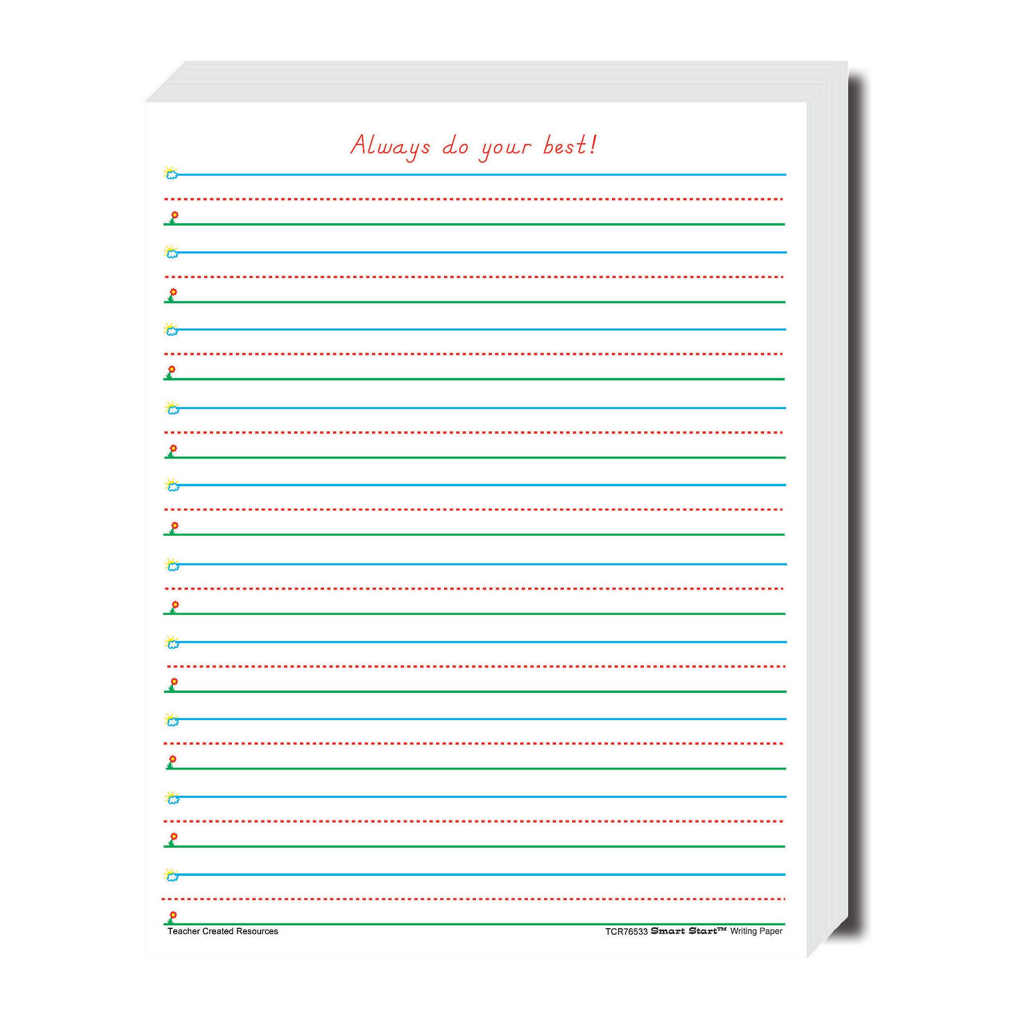 Smart Start Grades 1-2 Writing Paper