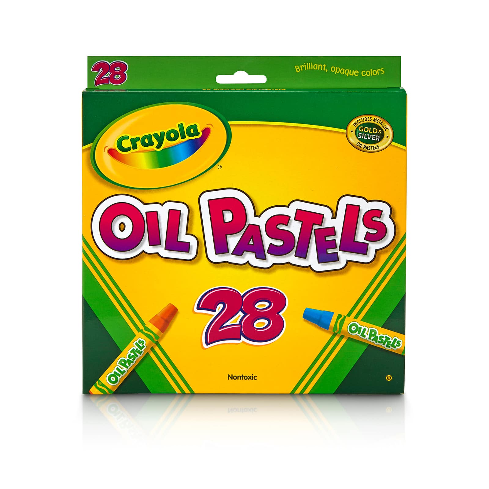 12 Packs: 28 ct. (336 total) Crayola® Colored Oil Pastels Set
