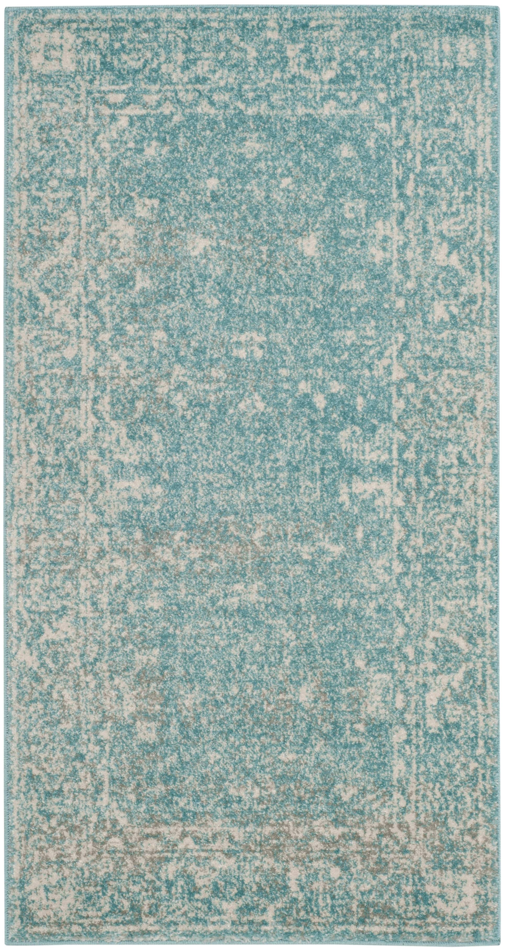 Evoke Tribe Border 2'-2" X 4' Area Rug