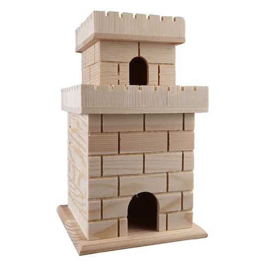 ArtMinds™ Wooden Birdhouse, Castle ArtMinds™ Wooden Birdhouse, Castle