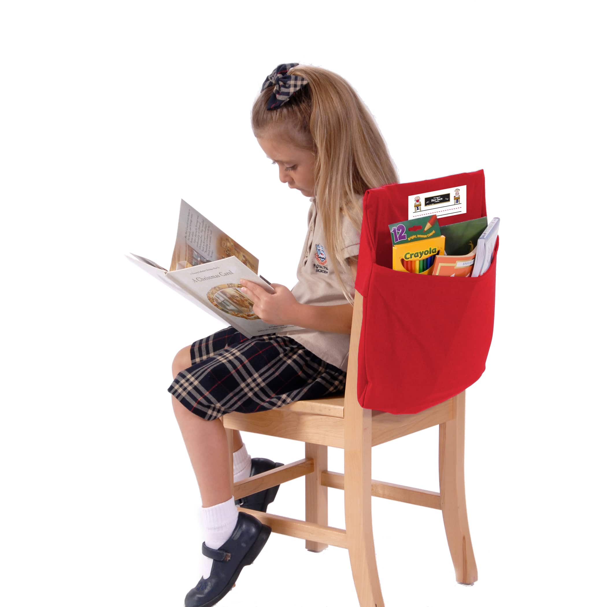 The Original Seat Sack&#xAE; Medium Red Storage Pocket