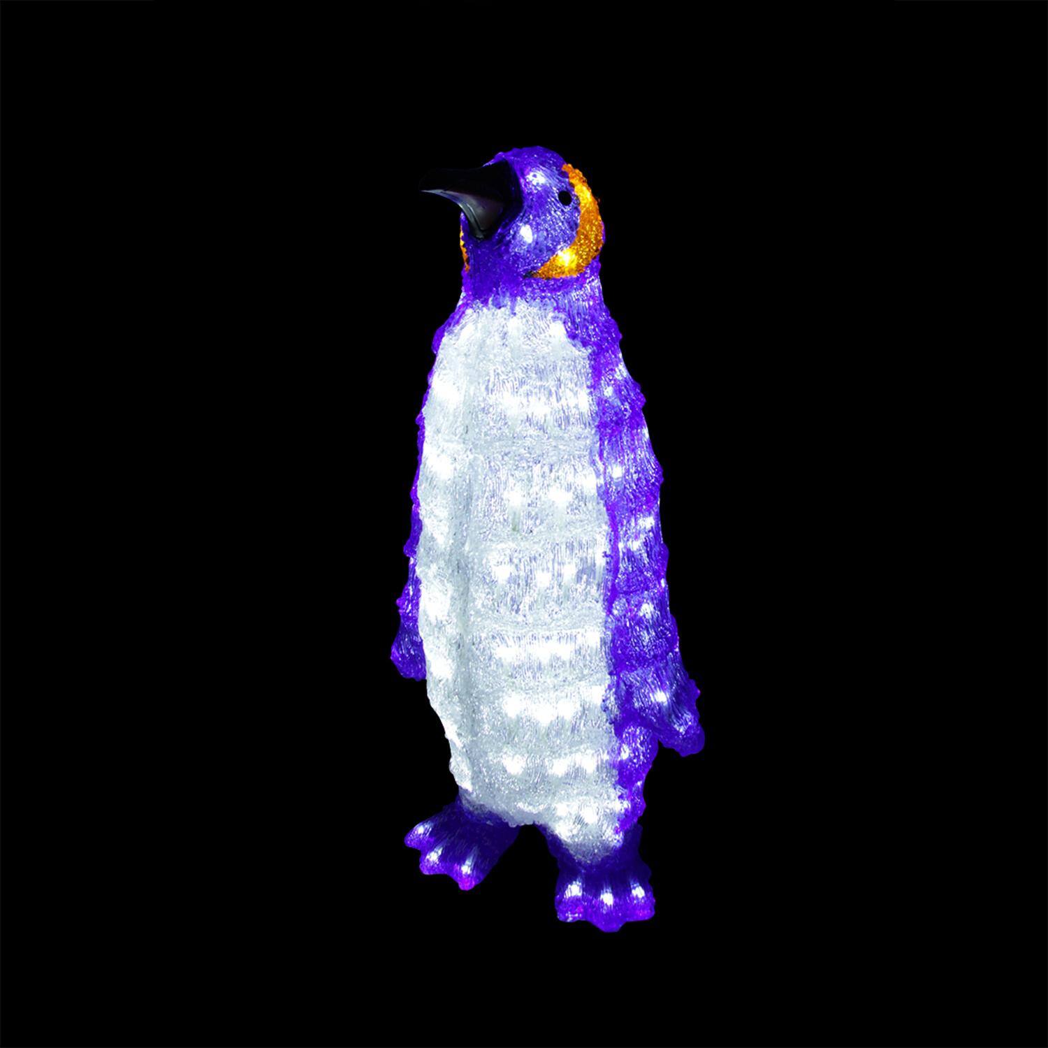 12 5 Lighted Commercial Grade Acrylic Penguin Christmas Display