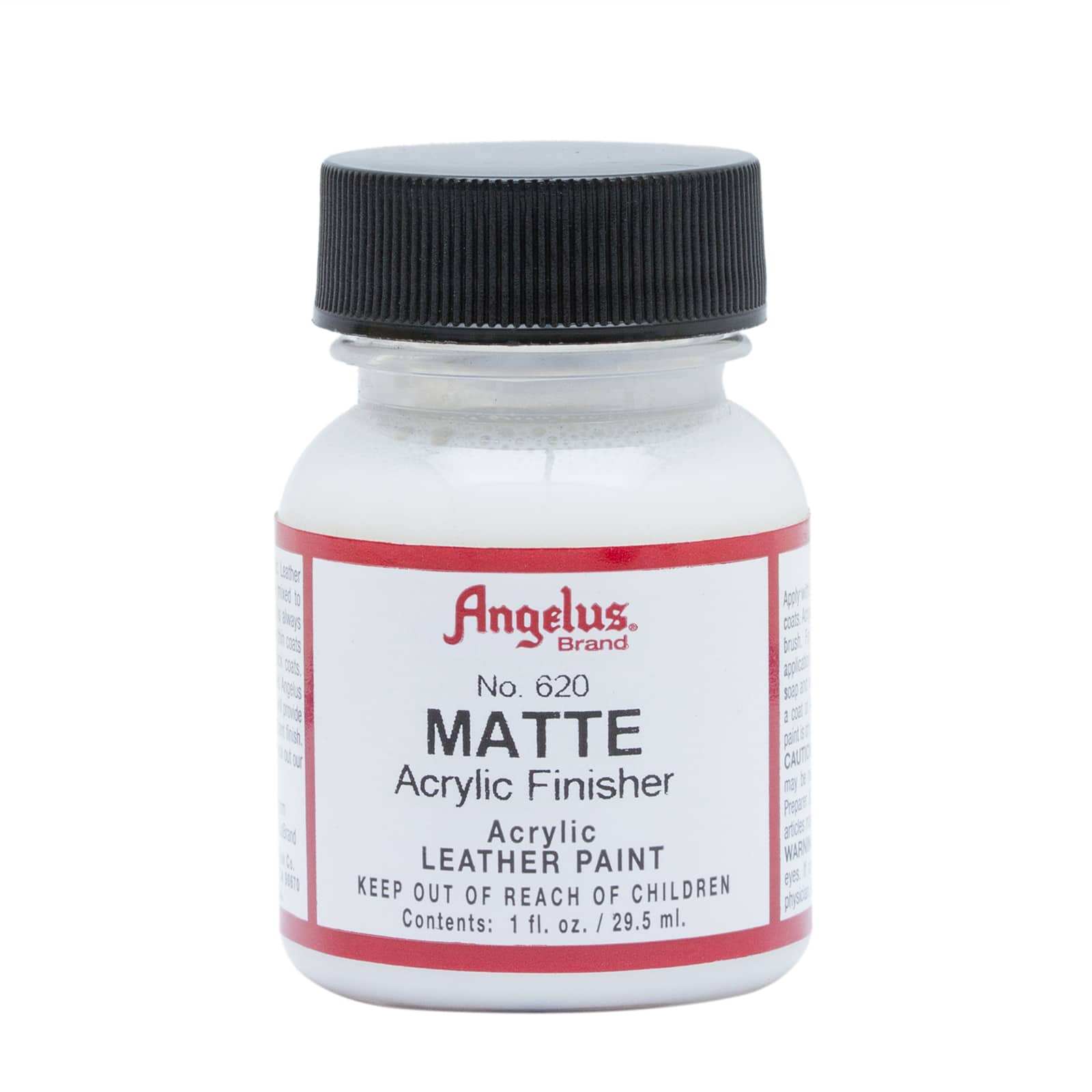 Angelus Brand Acrylic Leather Paint Mate Finisher No. 620 - 4oz, House  Paint -  Canada