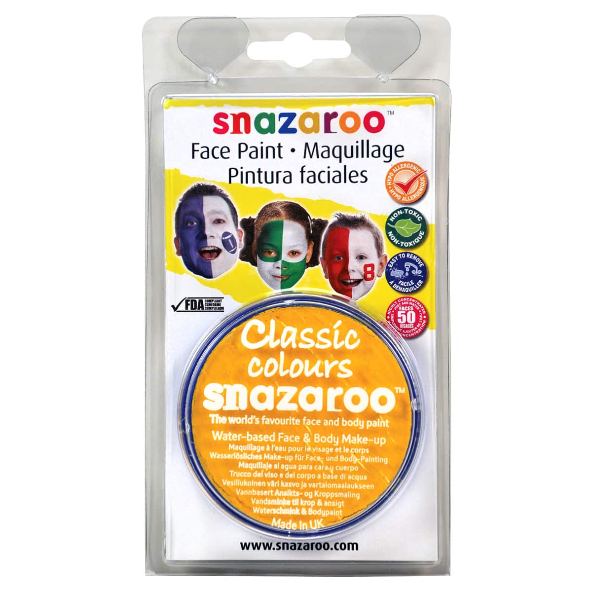 Snazaroo Face and Body Paint 18ml, Face Paint, Snazaroo Face Paint