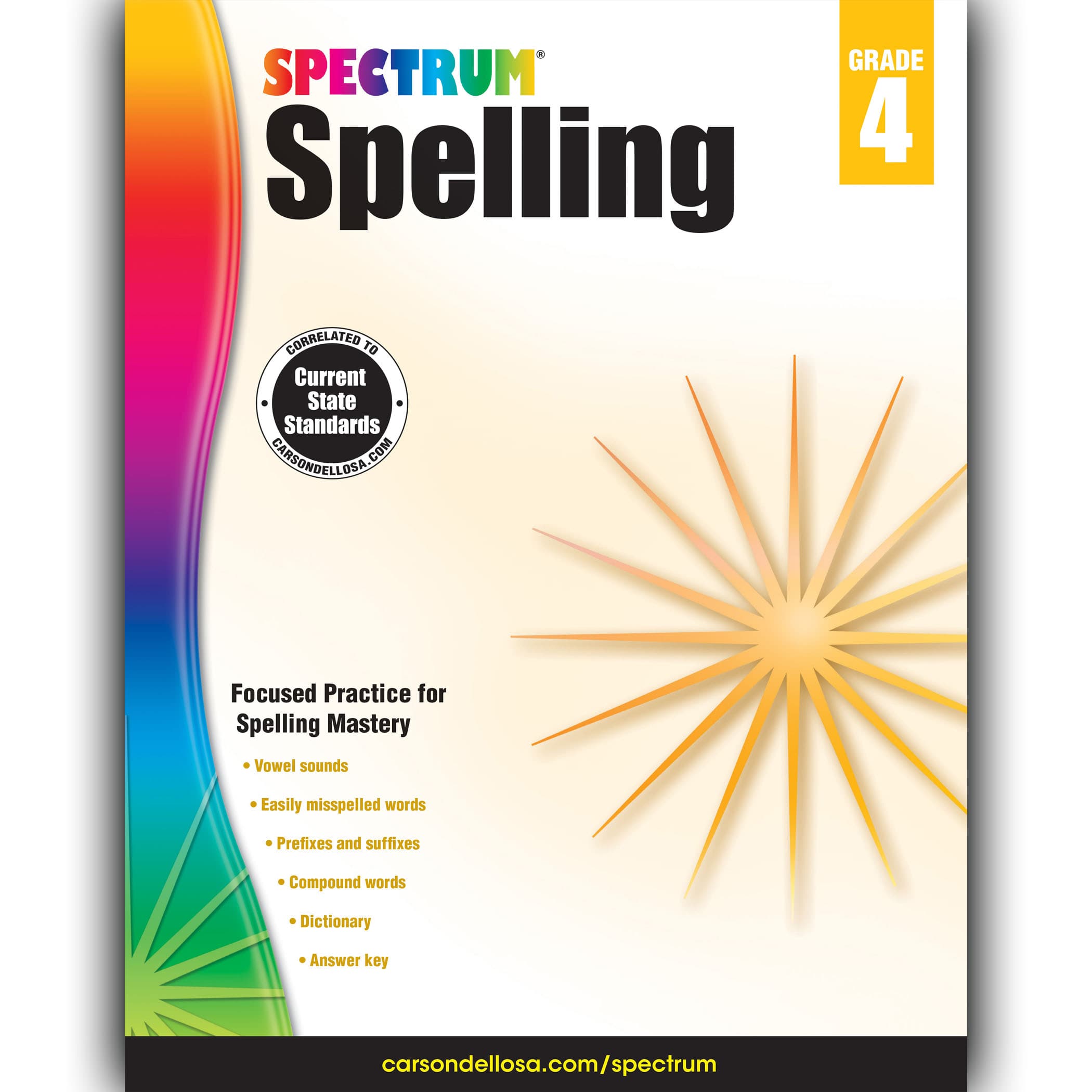 Spectrum&#xAE; Spelling Workbook, Grade 4