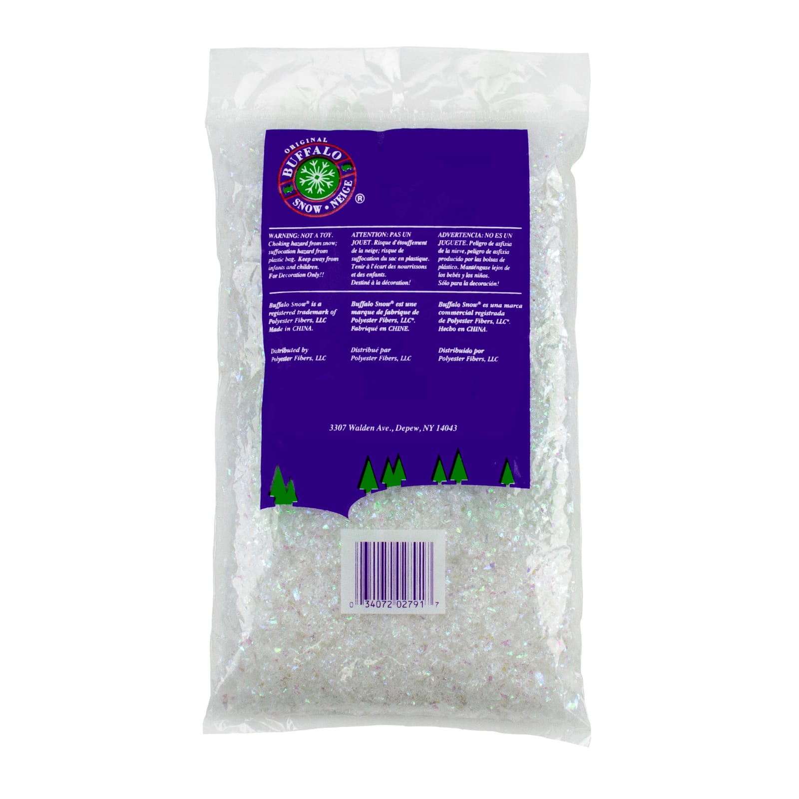 Original Buffalo® Iridescent Snowflakes