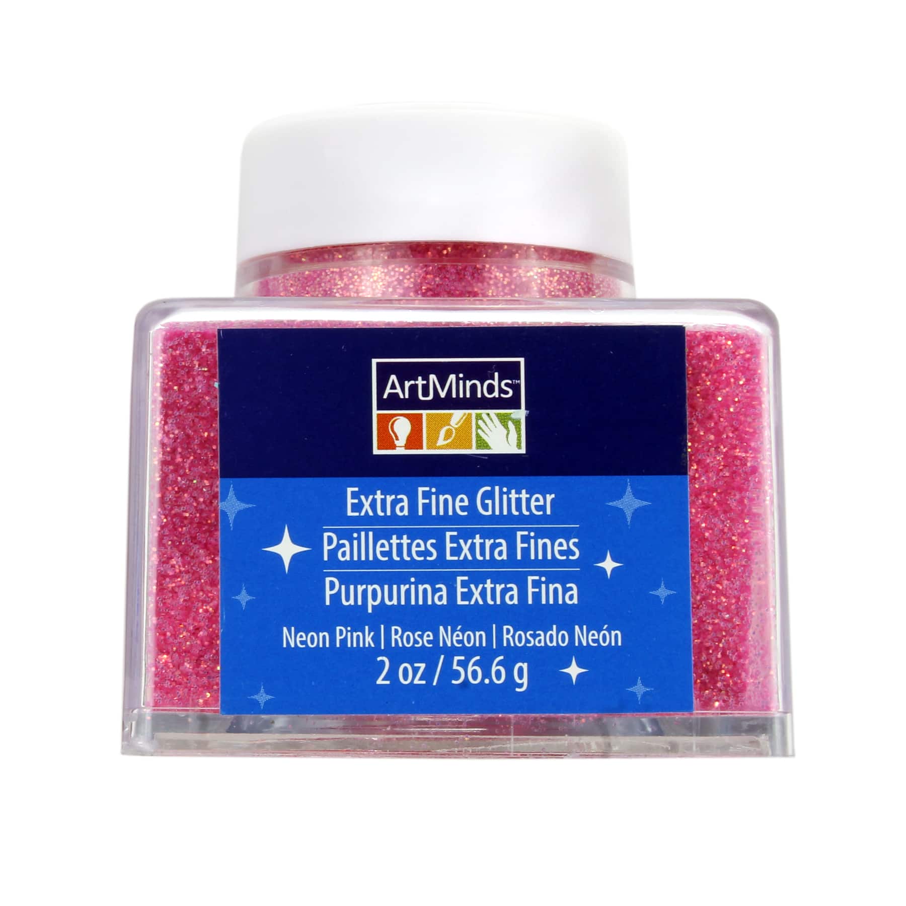 12 Pack: 2oz. Extra Fine Glitter Stacker by ArtMinds™