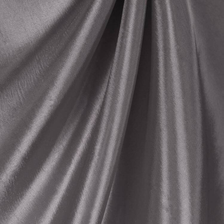 Charcoal Gray Taffeta
