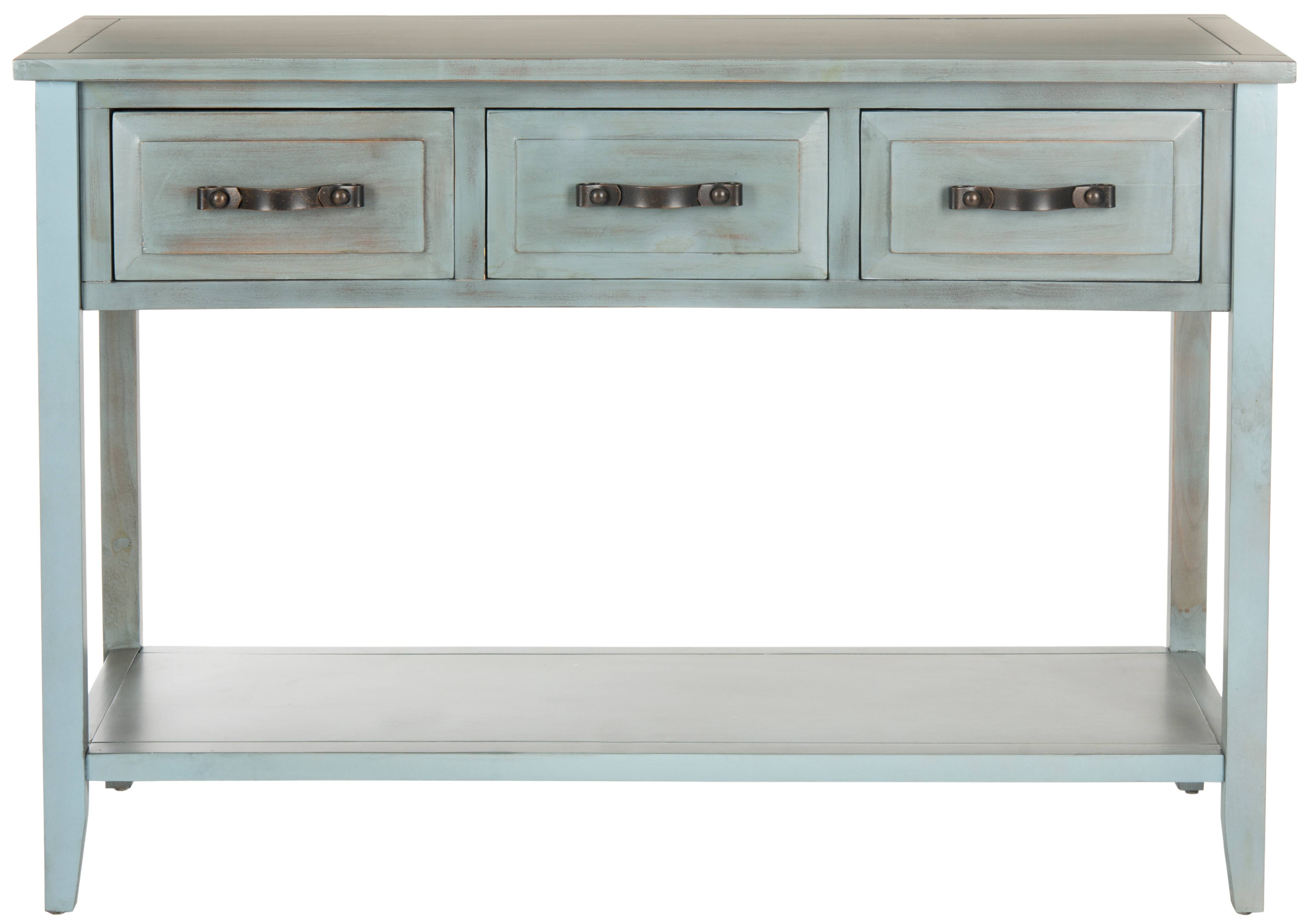 Aiden Console Table in Blue