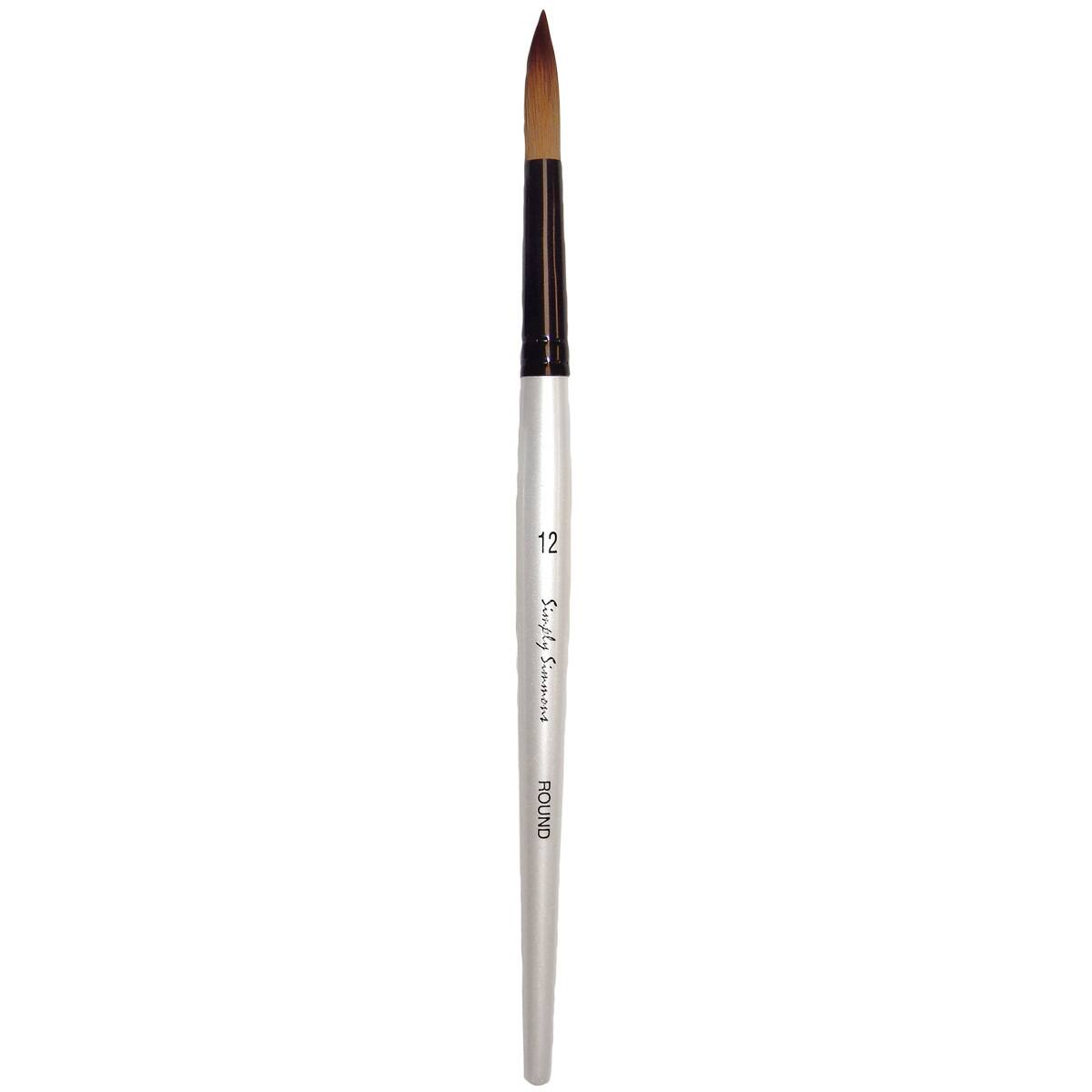 Simply Simmons Short Handle Round Brush