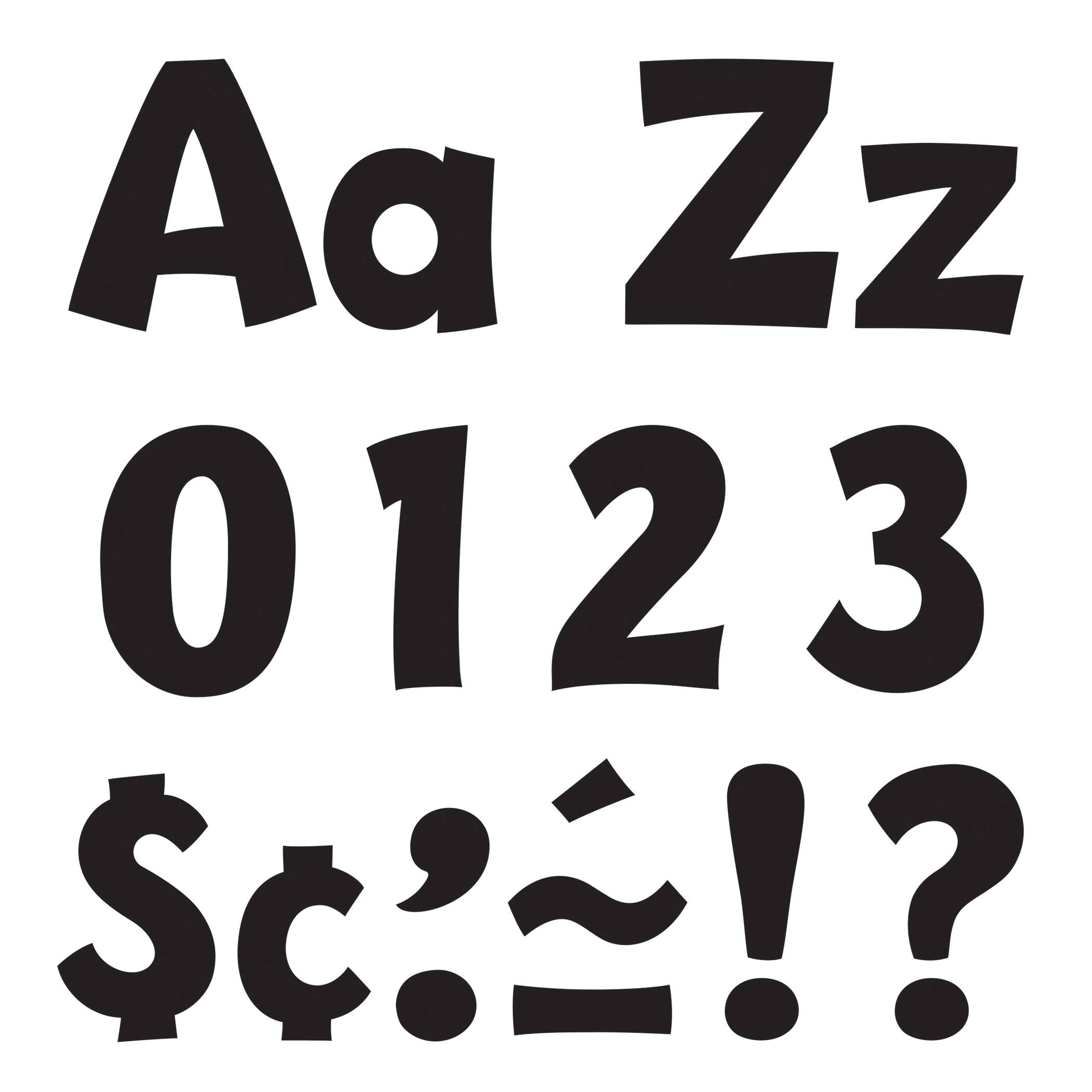 Trend Enterprises&#xAE; 4&#x22; Playful English/Spanish Combination Ready Letters&#xAE;, 6 Packs