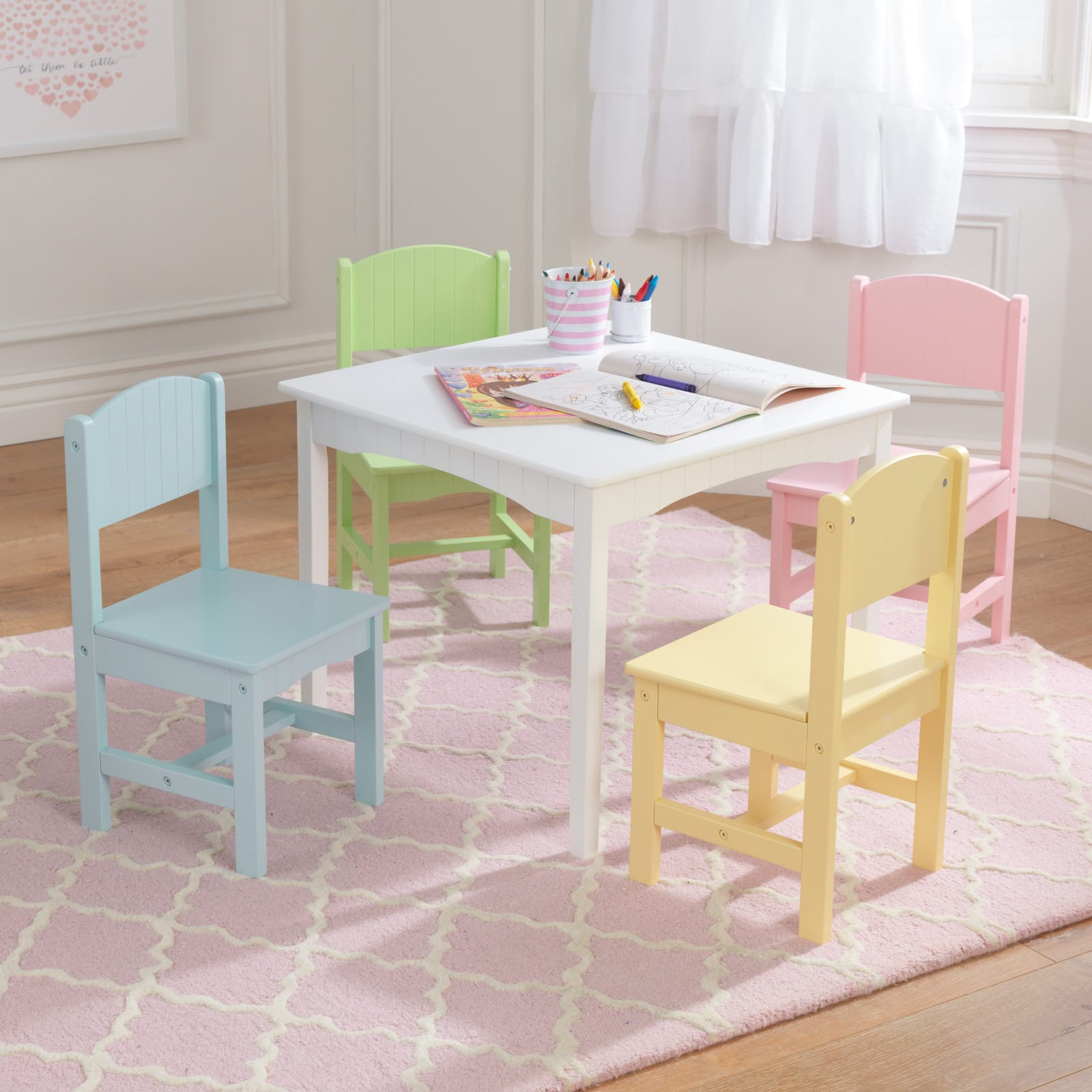 KidKraft Nantucket Table &#x26; 4 Chair Set