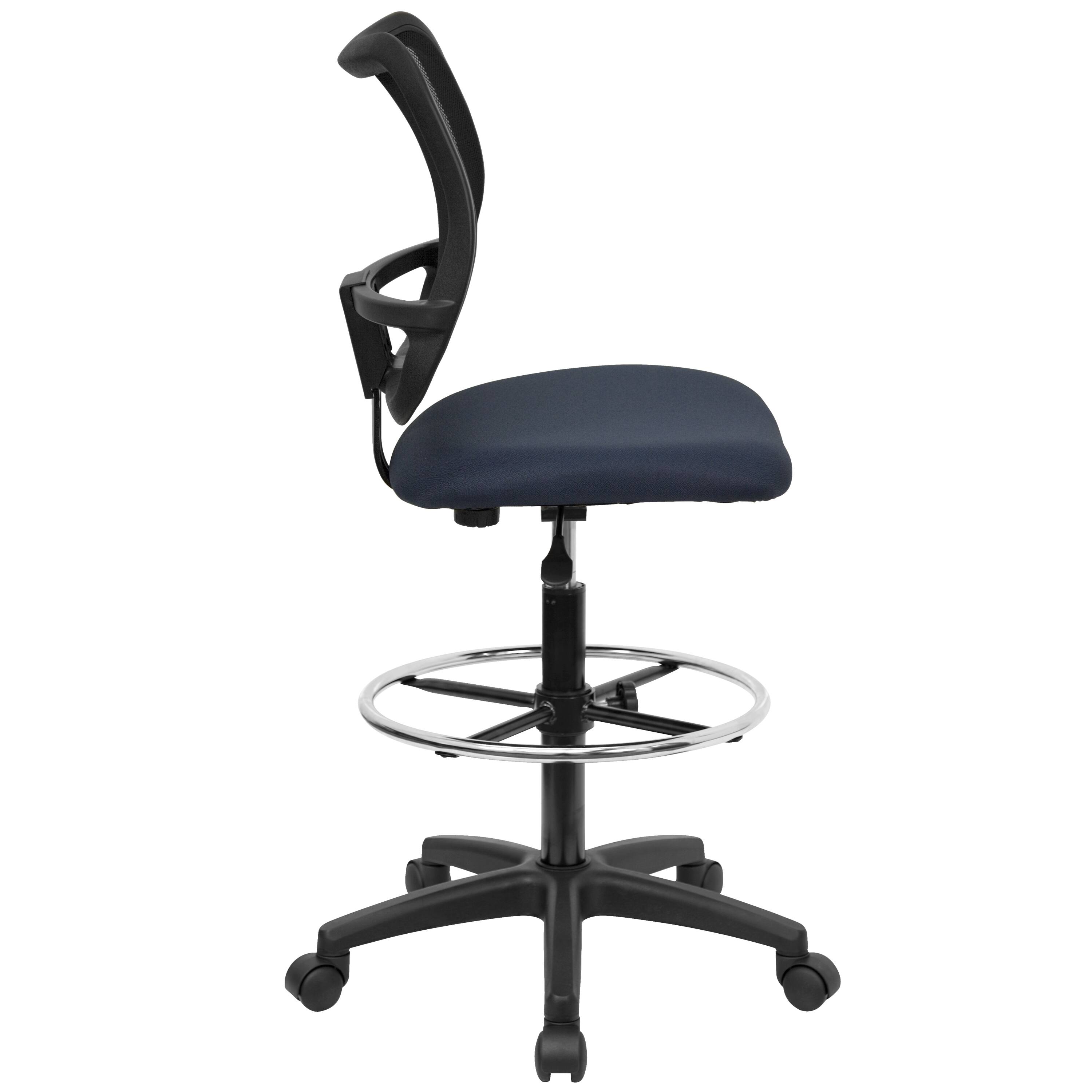 Flash Furniture Mid Back Mesh Drafting Chair