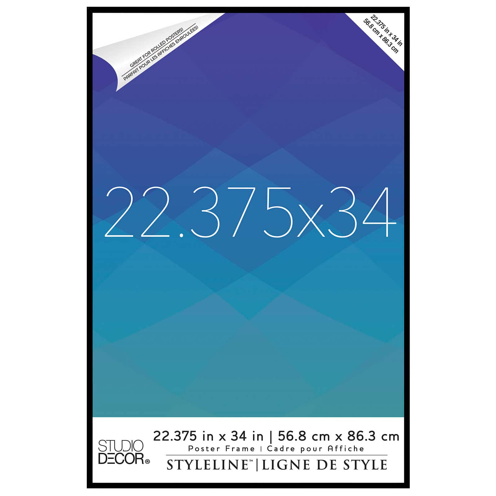 Styleline™ Black Poster Frame by Studio Décor®