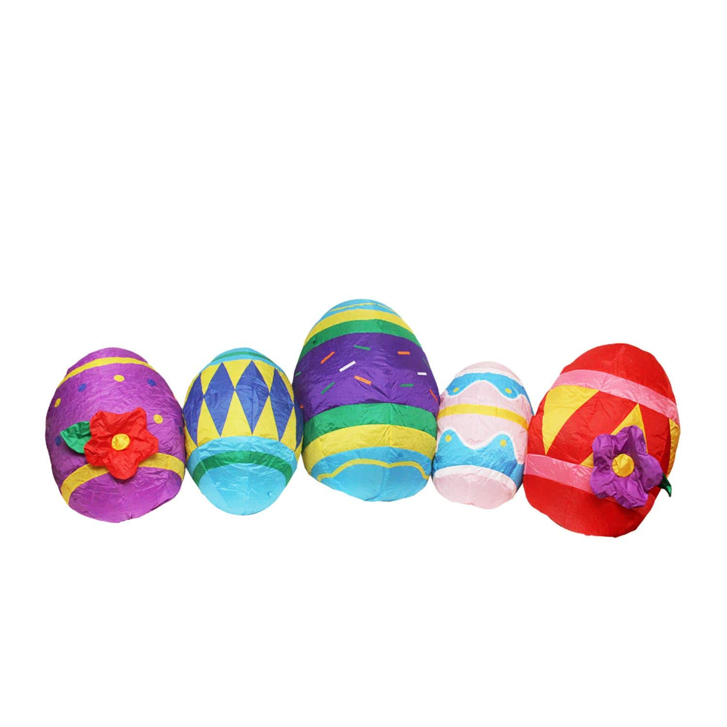 Buy The 10ft Inflatable Lighted Easter Eggs Yard Decoration At