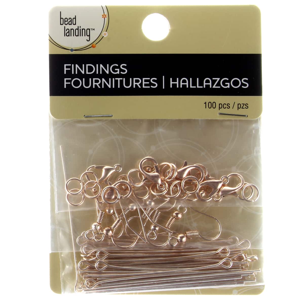 12 Pack: Rose Gold Jewelry Finding Kit by Bead Landing&#x2122;