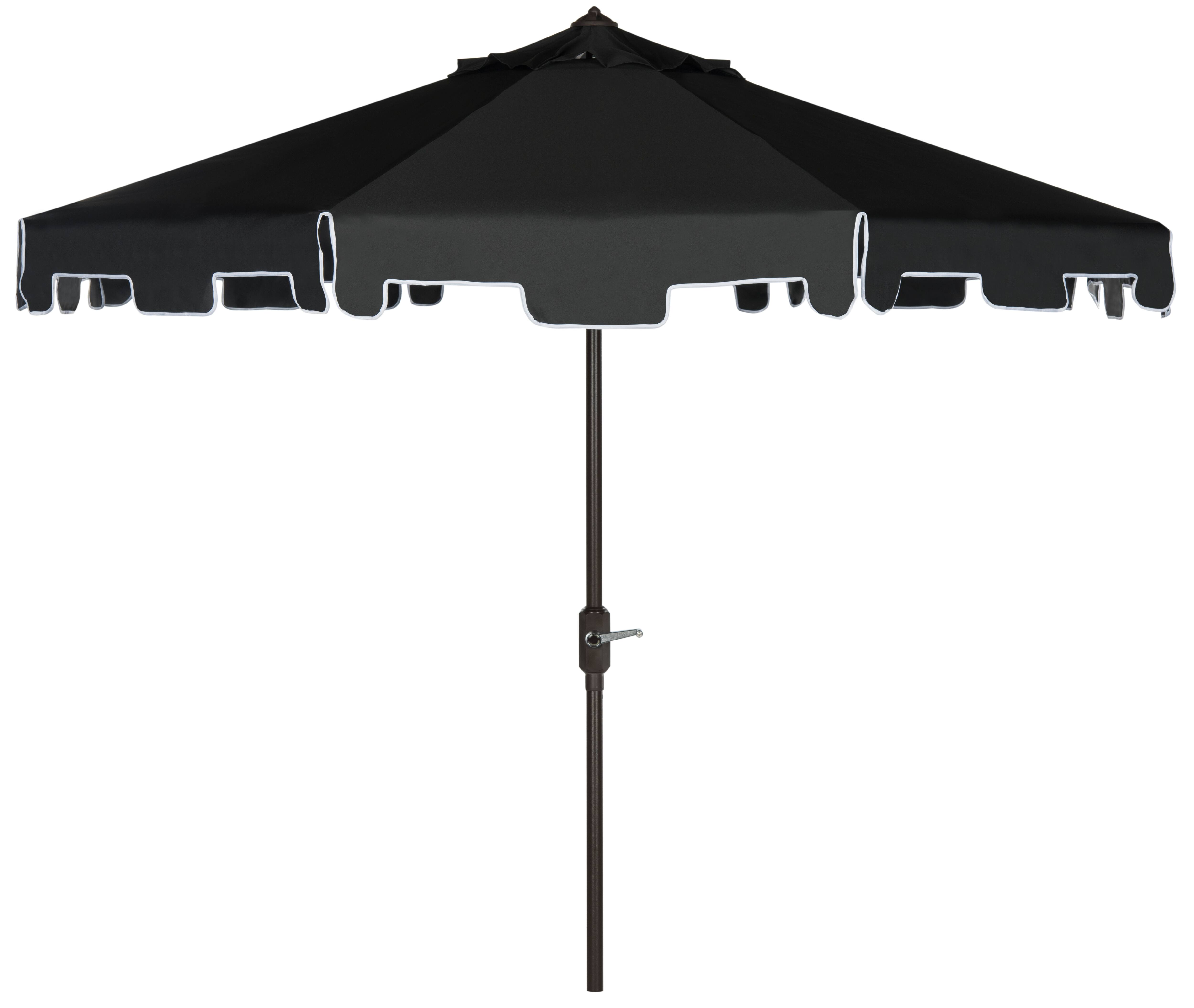 Zimmerman 9 Ft Market Umbrella in Black