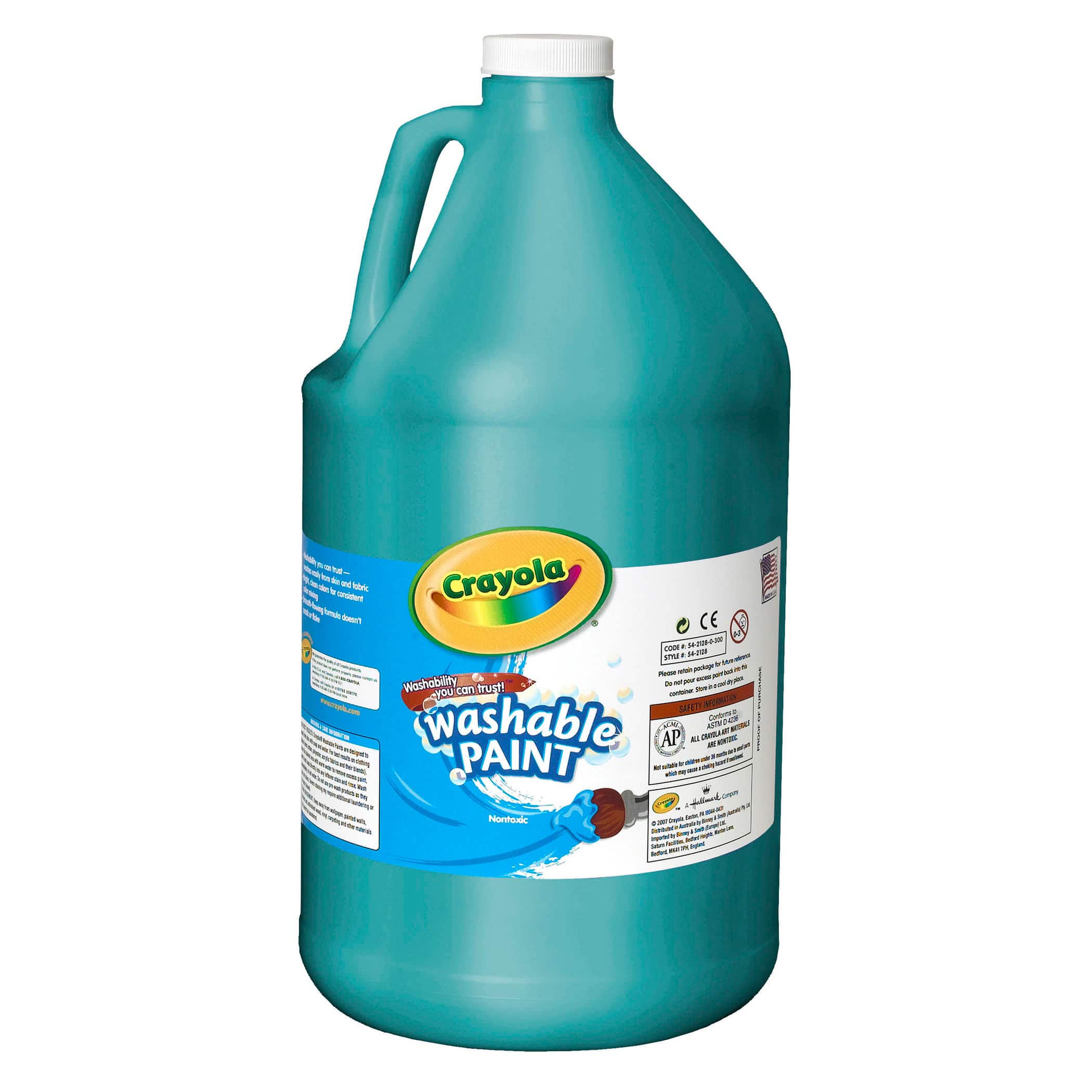 6 Pack: Crayola® Washable Paint, 1gal.