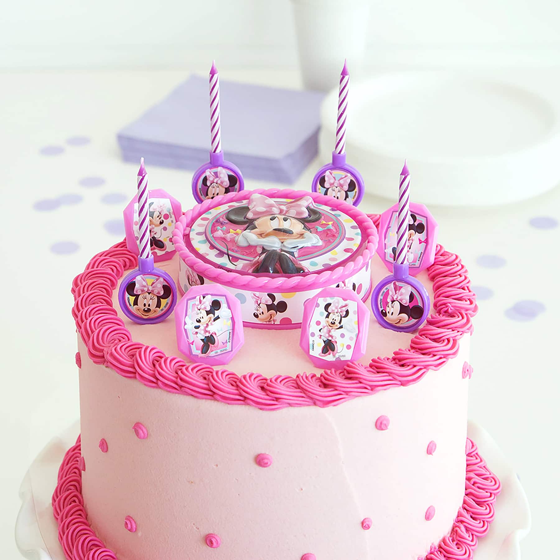 Minnie Mouse Birthday Cake Decorating Kit | Minnie Mouse ...