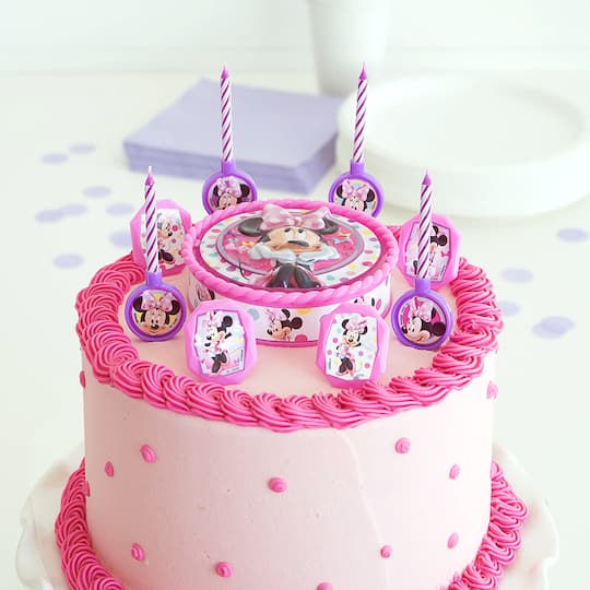 Minnie Mouse Birthday Cake Decorating Kit Minnie Mouse Birthday Cake Decorating Kit