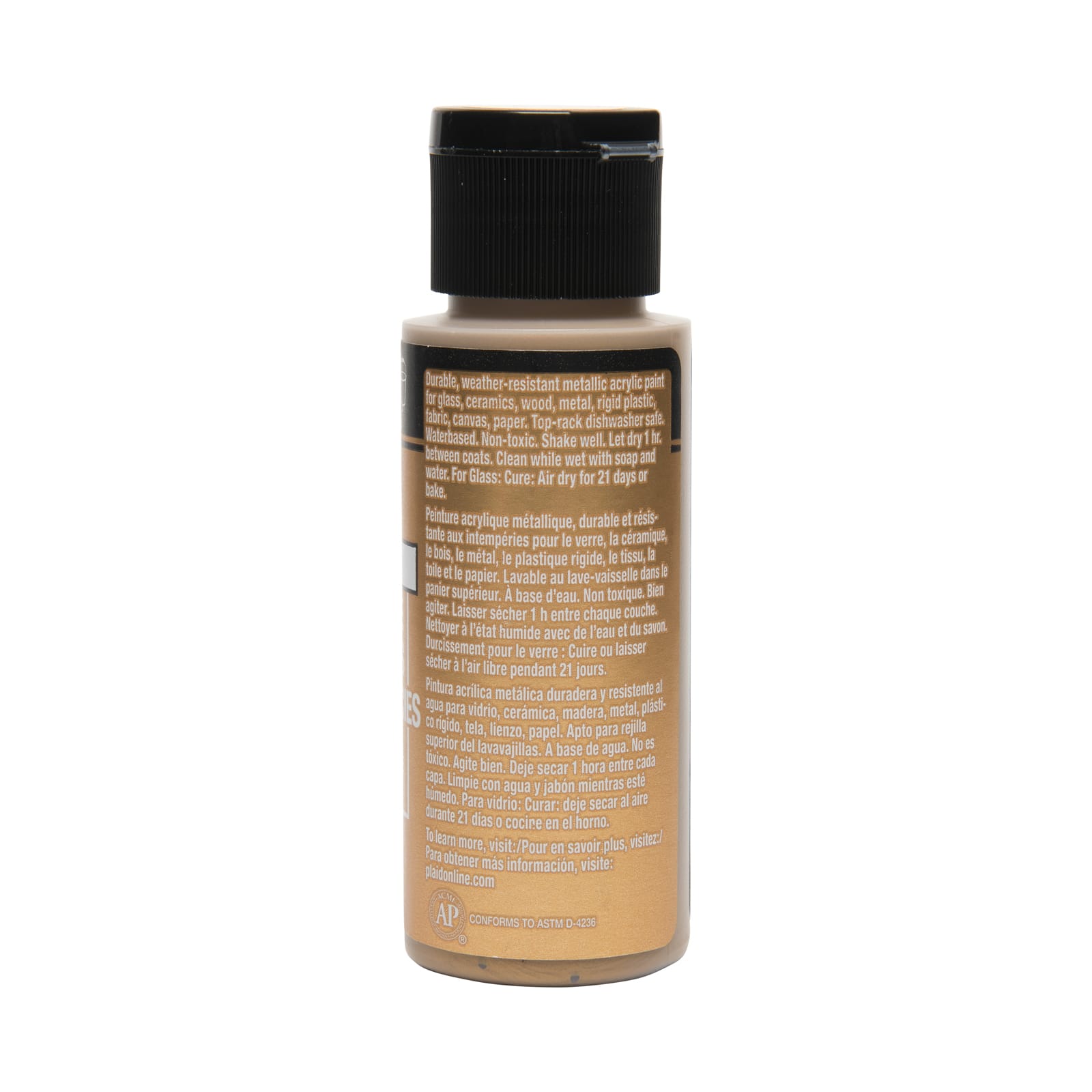 12 Pack: FolkArt® Multi-Surface Metallic Acrylic Paint