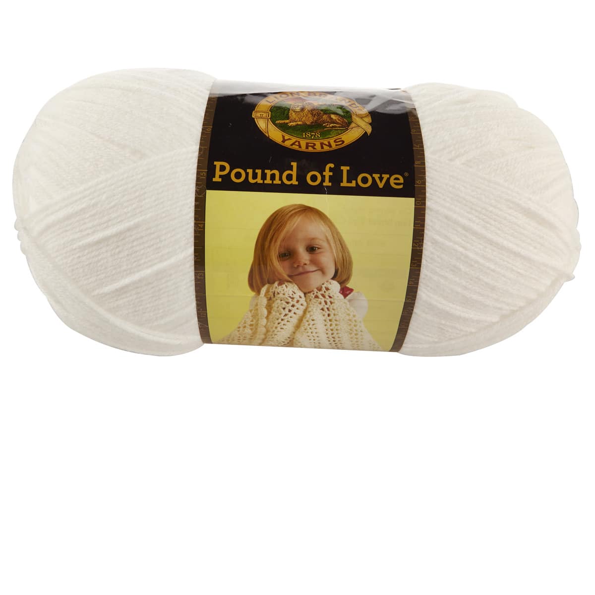 Lion Brand Yarn Pound of Love Yarn, Cerise