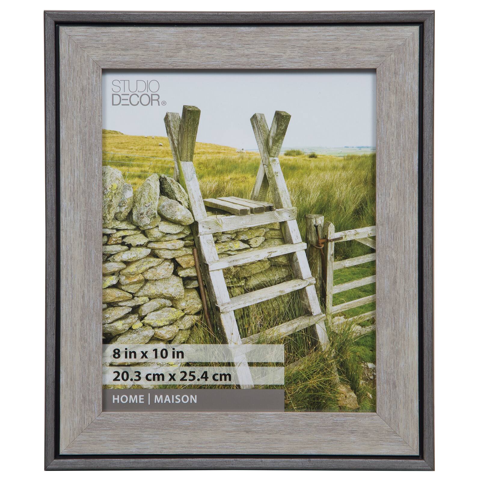 Shop for the Gray Wash TwoTone Frame, Home Collection By Studio Décor