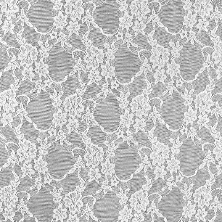 White Stretch Lace