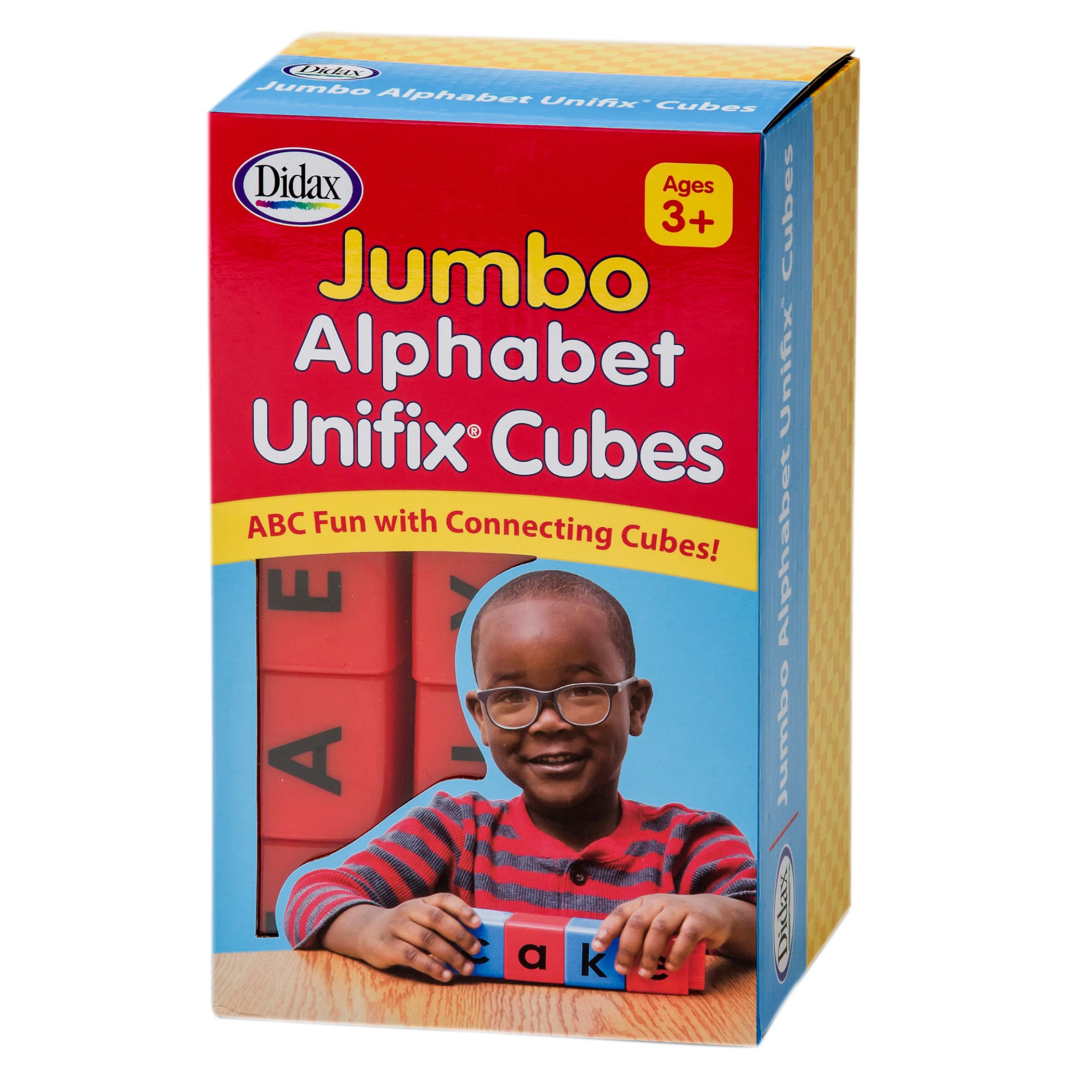 Didax Jumbo Alphabet Unifix&#xAE; Cubes