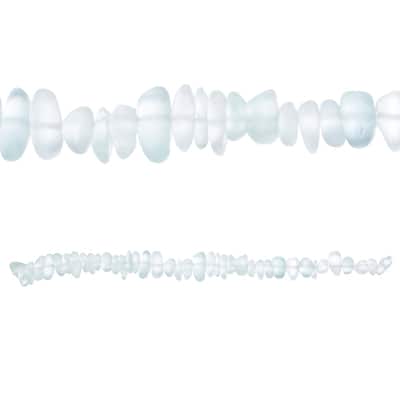 Clear Glass Stone Spike Beads, 15mm by Bead Landing™ image