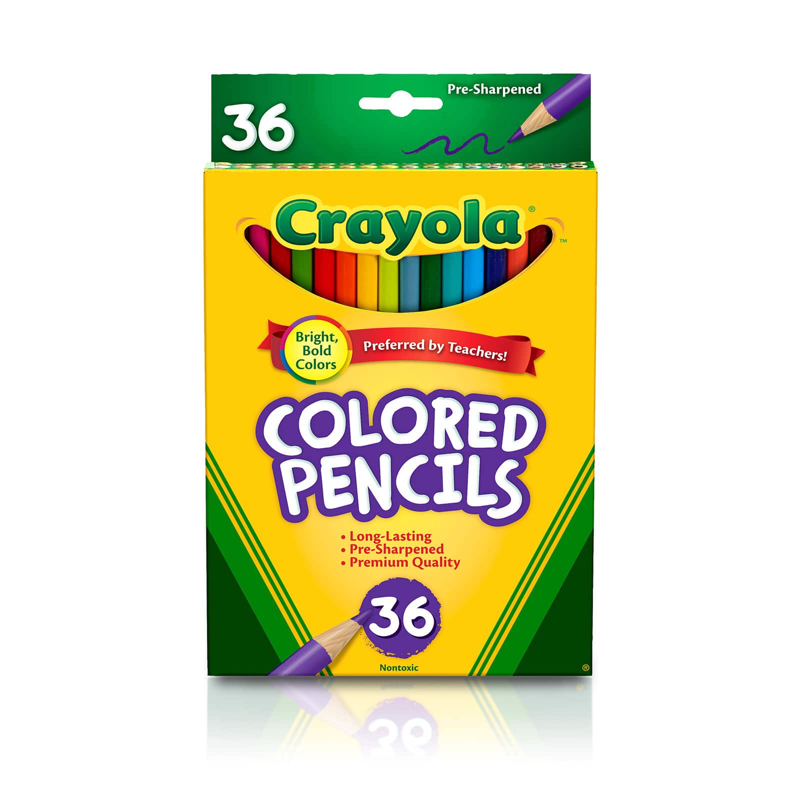 12 Packs: 36 ct. (432) Crayola® Colored Pencils