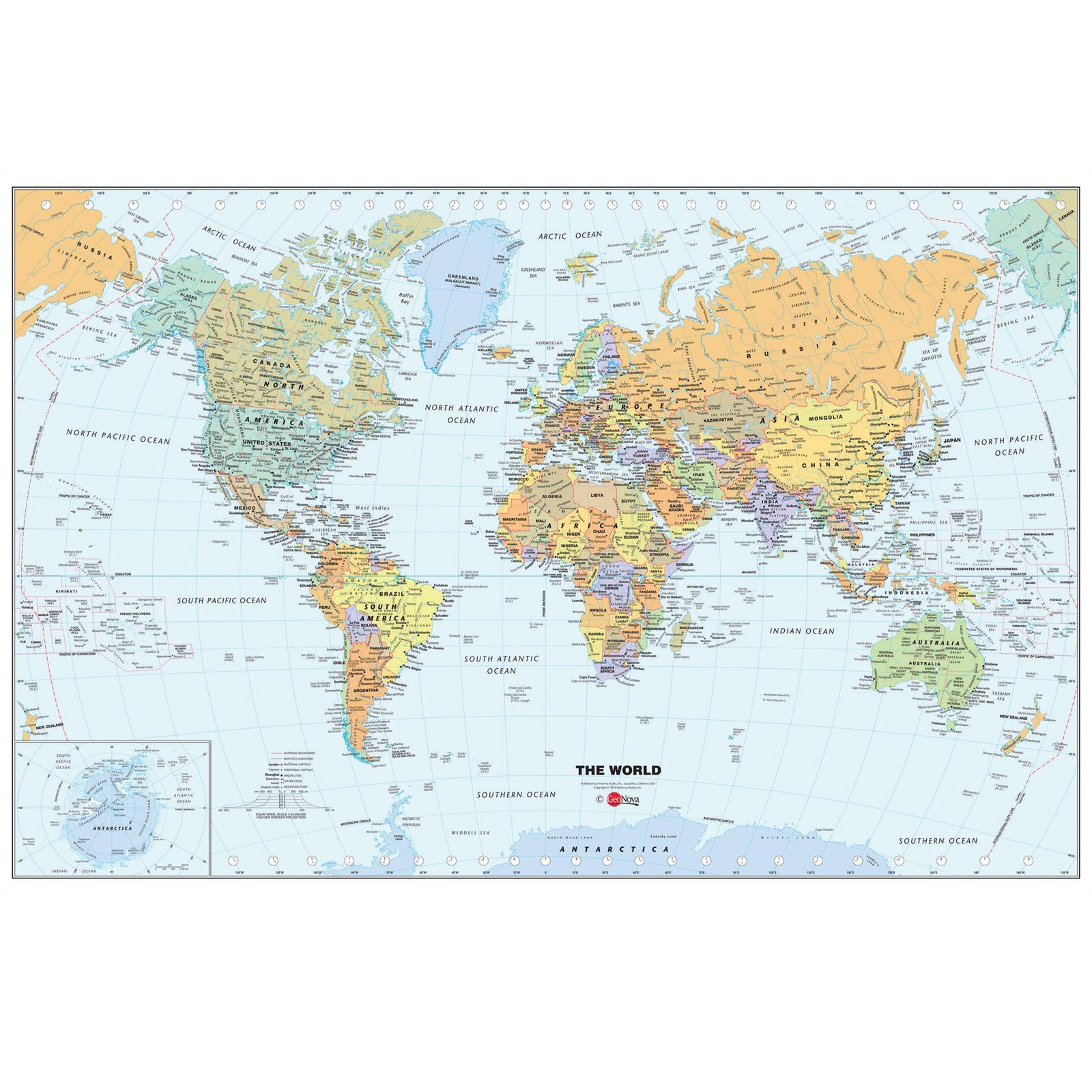Shop for the WallPops® World Map at Michaels