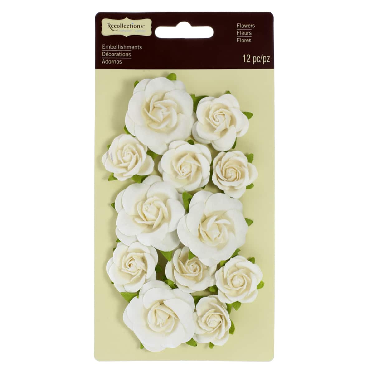 White Sweetwater Roses by Recollections&#x2122;