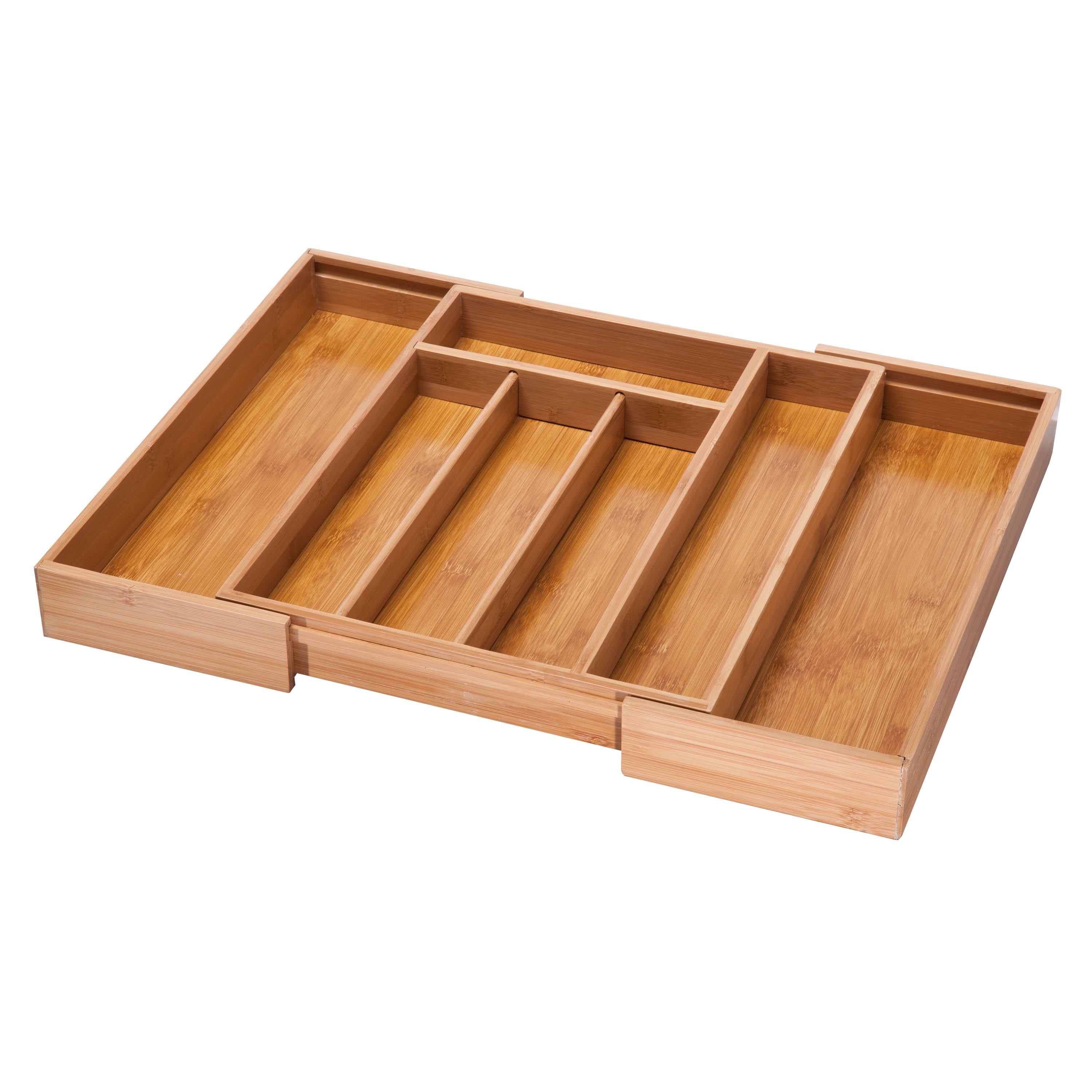 Honey Can Do Bamboo Expandable Cutlery Tray