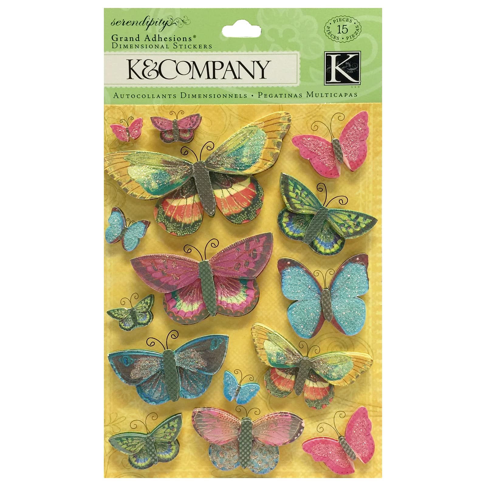 Buy the K&Company™ Stickers, Serendipity Butterfly at Michaels