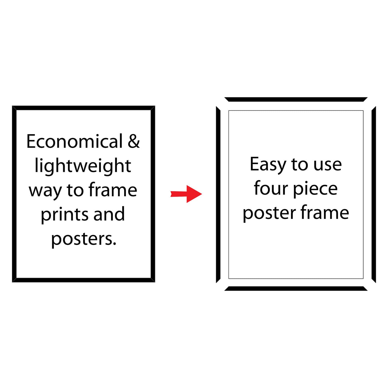 Styleline™ Black Poster Frame by Studio Décor®