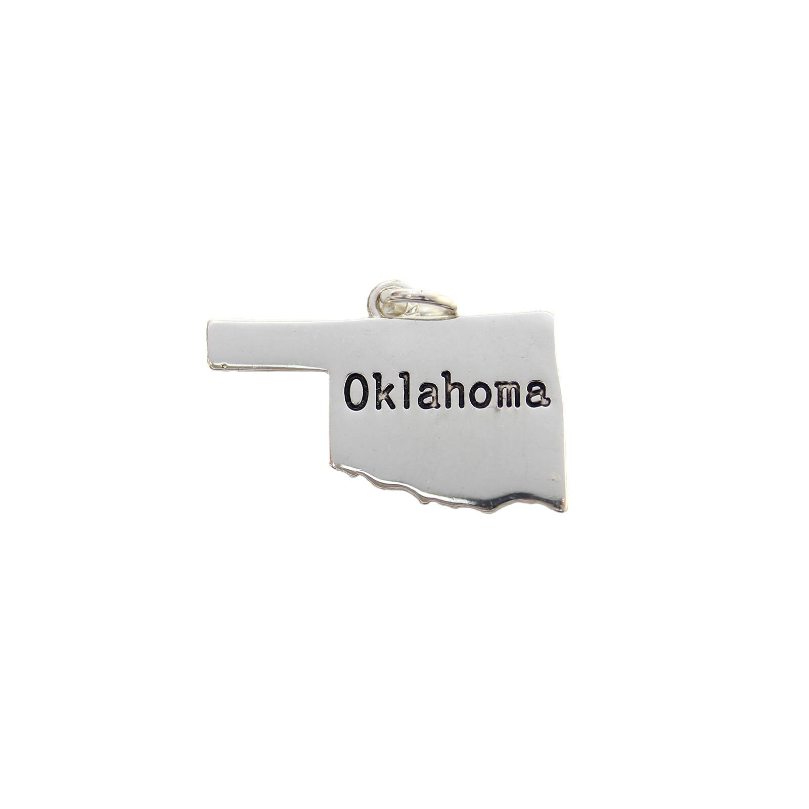 Charm Gallery® Silver Plated Charm, Oklahoma | Michaels®