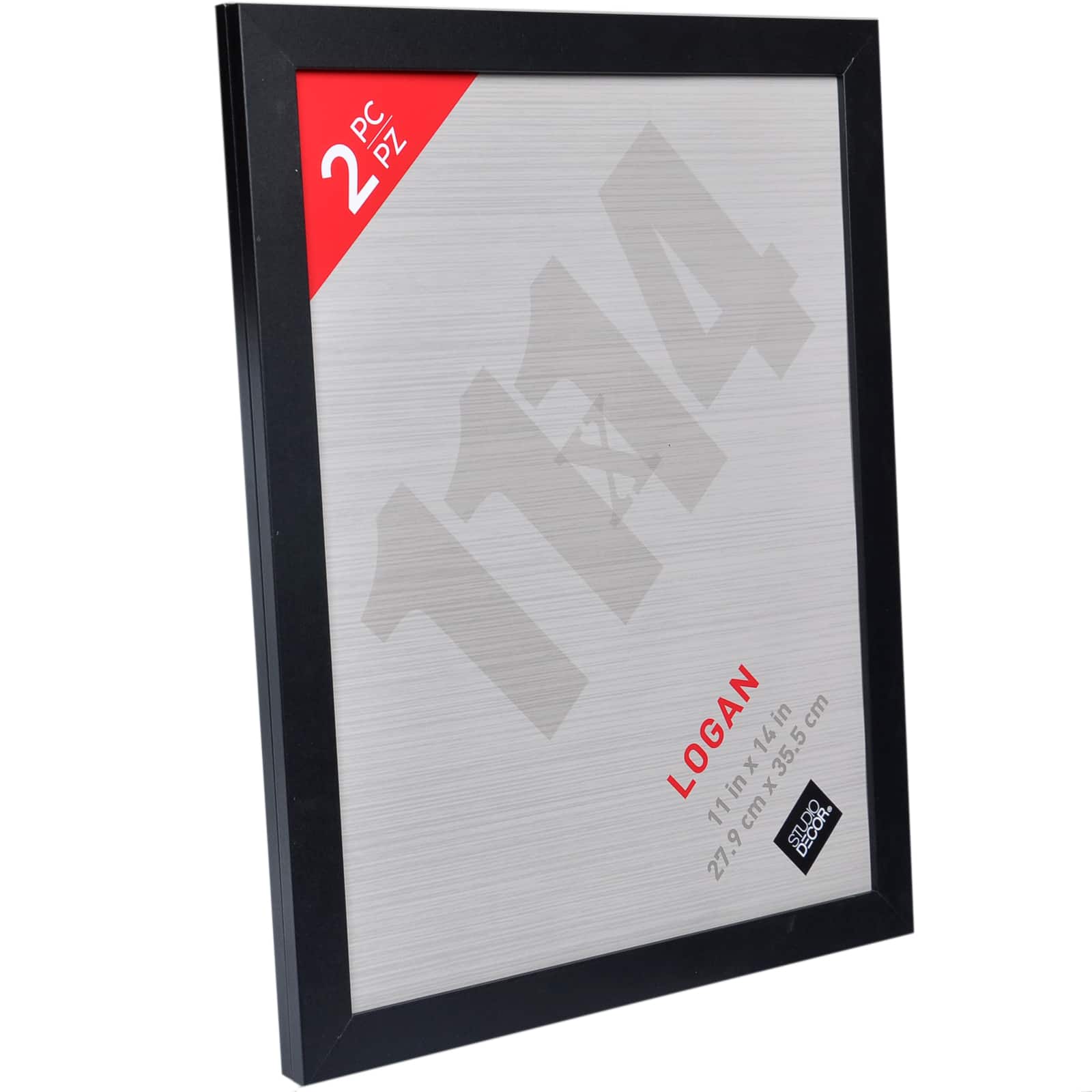 8 Packs: 2 ct. (16 total) Black 11" x 14" Frame, Logan by Studio Décor®