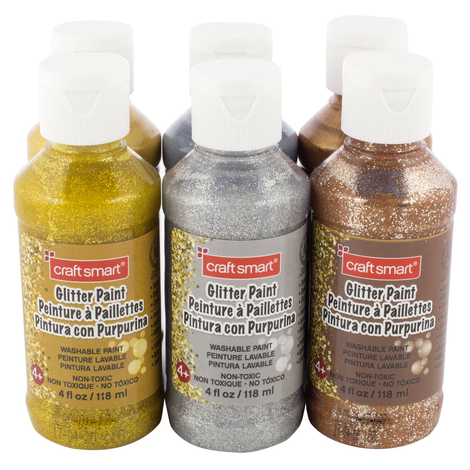 Party Washable Glitter Paints By Craft Smart Michaels