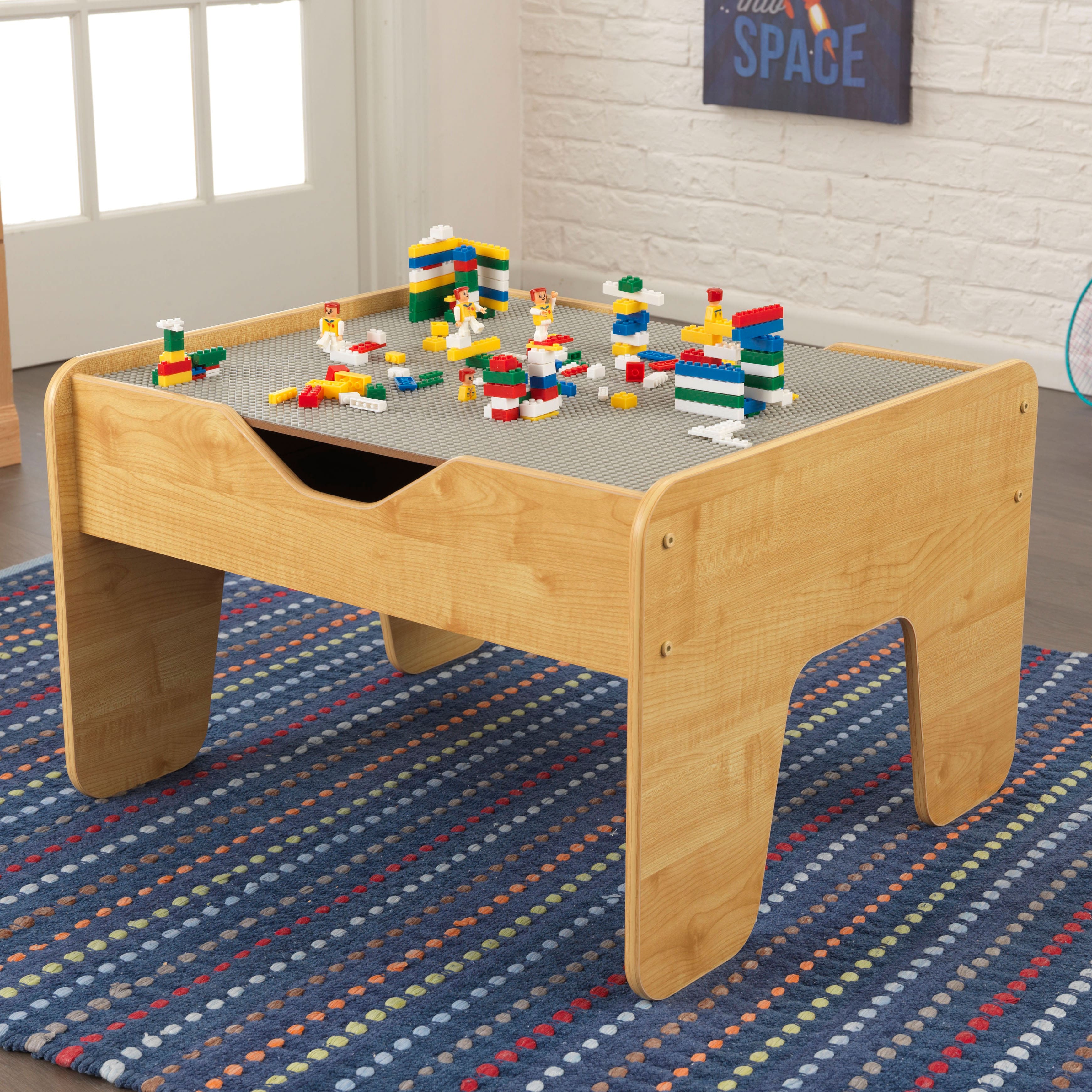 KidKraft Activity Play Table, Natural